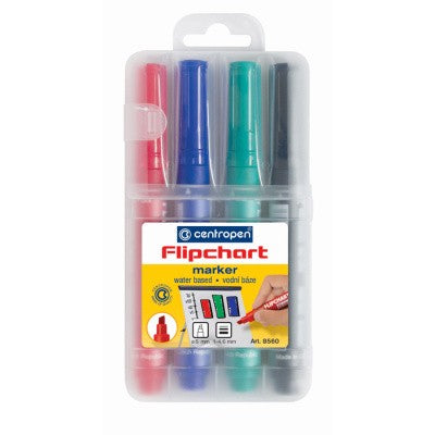 Popisovače flip - sada 4 ks