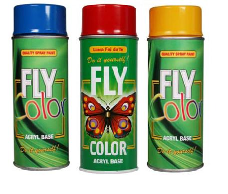 Akrylový lak ve spreji FLY COLOR 400 ml