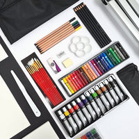 Velký umělecký set Daler-Rowney se stojanem