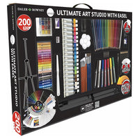 Velká výtvarná sada Daler-Rowney s 200dílným stojanem