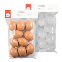 Plastová vajíčka Rayher 6 cm 10 ks
