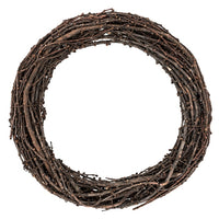 Přírodní věnec z větviček - 25 cm