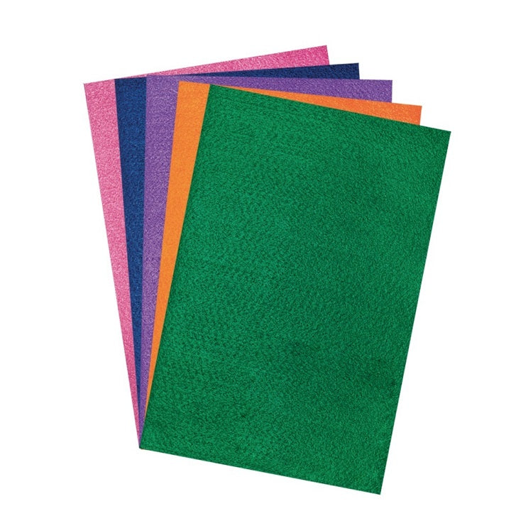 Dekorační filc syntetický 30 x 20 cm různé barvy / 1ks
