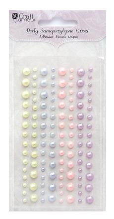 Dekorační perličky Pastel Candies - 120 ks