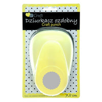Dekorativní děrovačka 7,5 cm | Vlnitý kruh