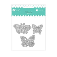 Vyřezávací šablony Butterfly Carnival - sada 3 ks