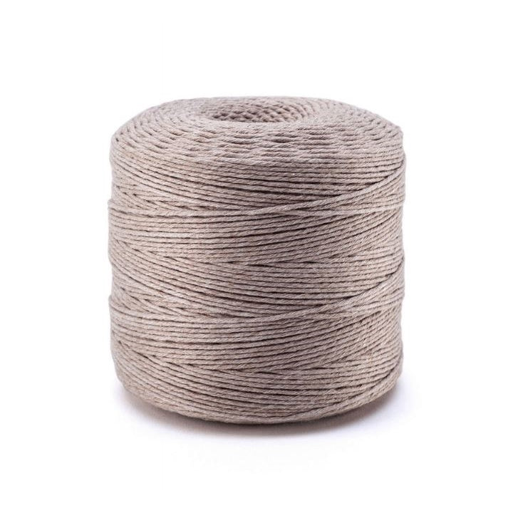 Bavlněná šňůrka na macramé 2 mm natural - DP Craft