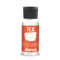 Barva na textil DARWI TEX 50 ml – 010 bílá