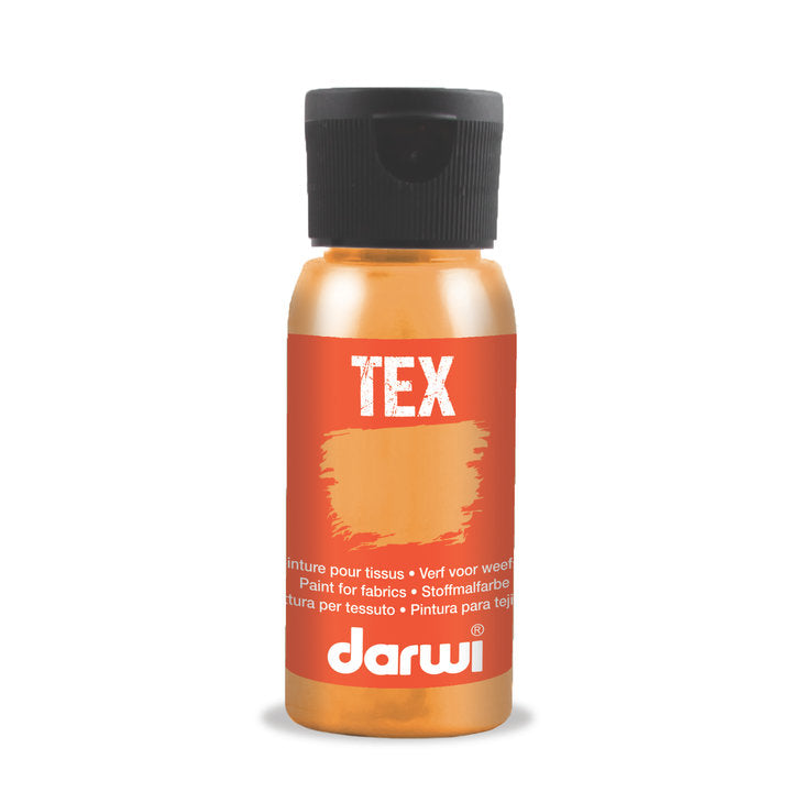 Barva na textil DARWI TEX 50 ml – 057 měděná