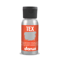 Barva na textil DARWI TEX 50 ml – 080 stříbrná