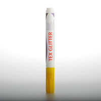 DARWI TEX fixy na textil glitrové 6ml – žlutá