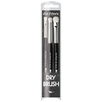 Sada štětců da Vinci Dry Brush 3 ks