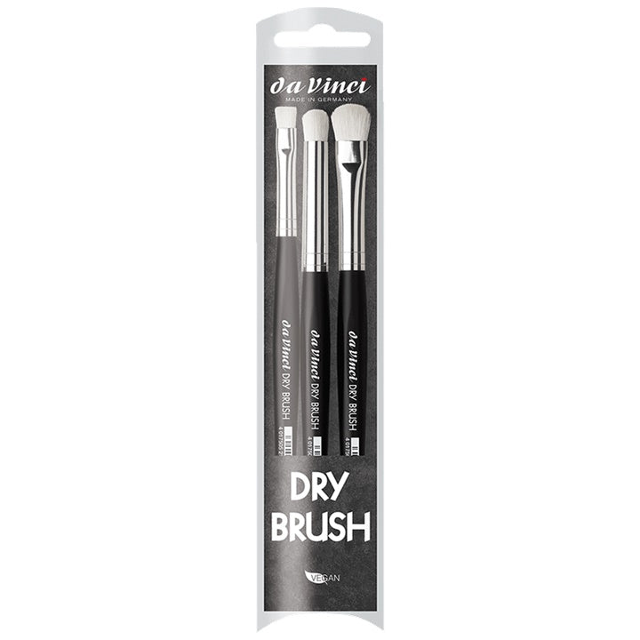 Sada štětců da Vinci Dry Brush 3 ks
