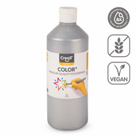 Temperová barva Creall CREALLCOLOR 500 ml - stříbrná