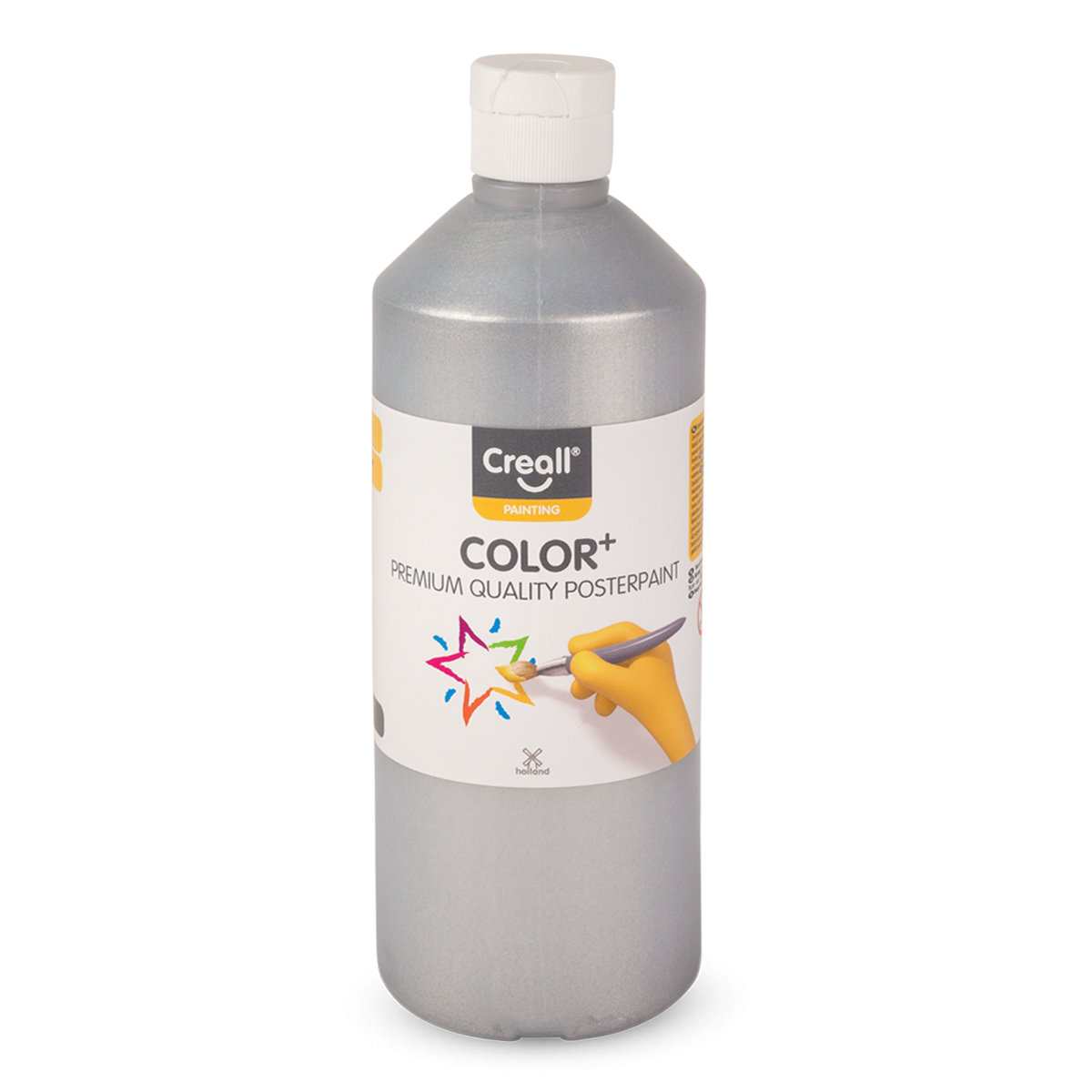 Temperová barva Creall CREALLCOLOR 500 ml - stříbrná