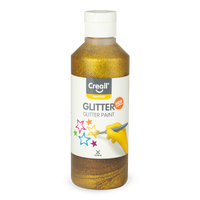 Třpytivá barva Creall Glitter 250 ml - zlatá