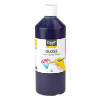 Lesklá polyvinylová barva Creall Gloss 500 ml – fialová
