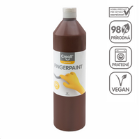 Prstová barva Creall - 750 ml – hnědá
