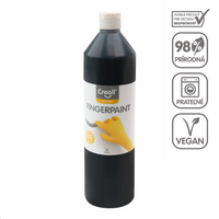 Prstová barva Creall - 750 ml – černá