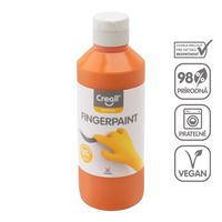 Prstová barva Creall 250 ml – oranžová