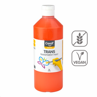Transparentní barva Creall 500 ml – oranžová