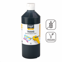 Transparentní barva Creall 500 ml – černá