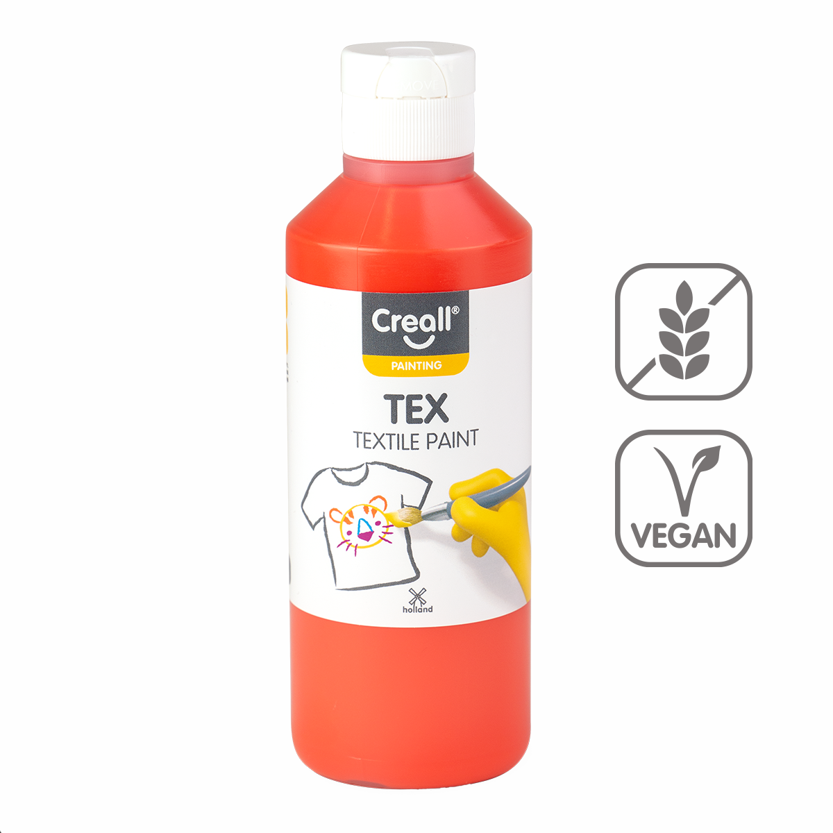 Barva na textil Creall Tex 250 ml – oranžová