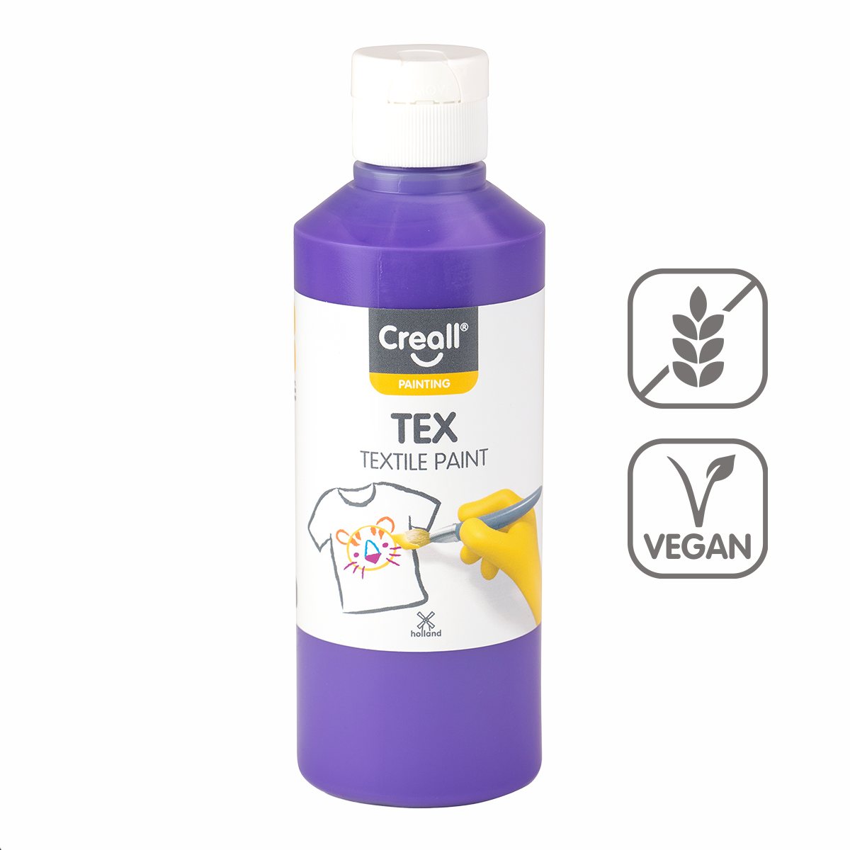 Barva na textil Creall Tex 250 ml – fialová