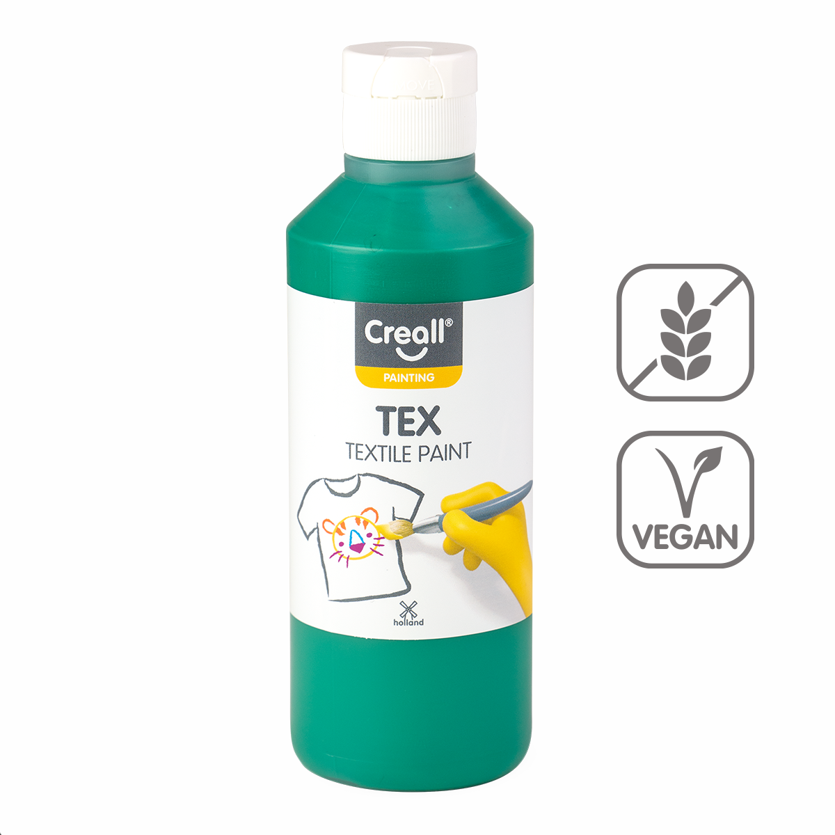 Barva na textil Creall Tex 250 ml – zelená
