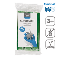 Modelovací hmota Creall Super Soft 500 g – zelená