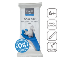 Samotvrdnoucí modelovací hmota Creall Do&Dry hypoalergenní 500 g – bílá