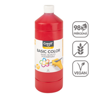 Temperová barva Creall 500 ml – červená