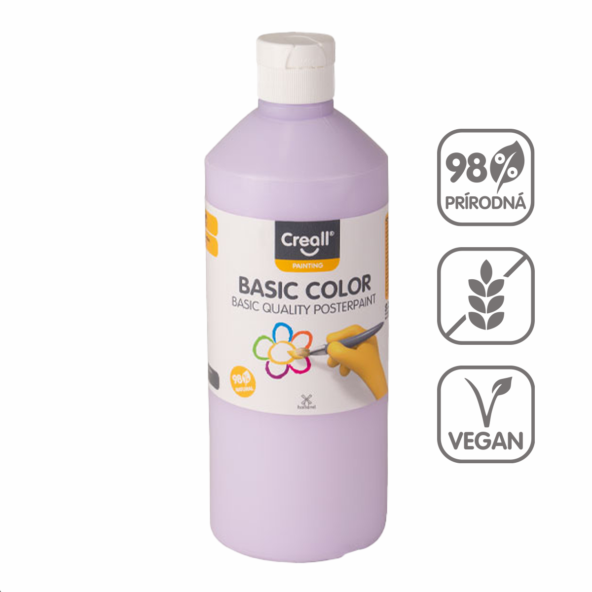 Temperová barva Creall 500 ml – pastelově fialová