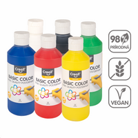 Temperové barvy Creall – sada 6 × 250 ml, mix barev