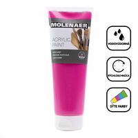 Akrylová barva Molenaer 250 ml – magenta