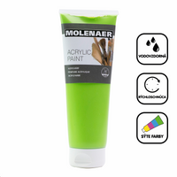 Akrylová barva Molenaer 250 ml – zelená