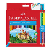 Pastelky Faber-Castell šestihranné / set 24 barev