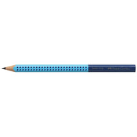 Grafitová tužka Jumbo Grip Faber-Castell – Castell / modrá