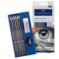 Grafitový set na skicování Faber-Castell - 8 ks