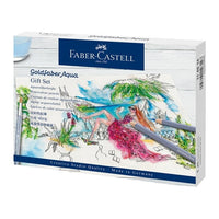 Dárková sada akvarelových tužek Faber-Castell Goldfaber Aqua