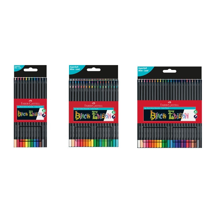 Barevné pastelky Faber-Castell Black Edition