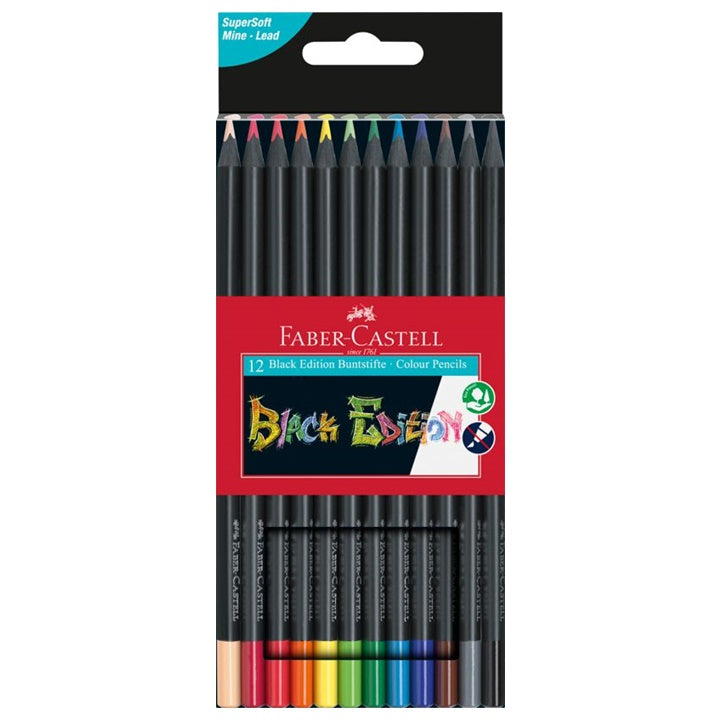 Barevné pastelky Faber-Castell Black Edition