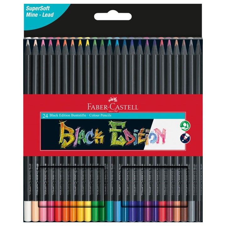 Barevné pastelky Faber-Castell Black Edition