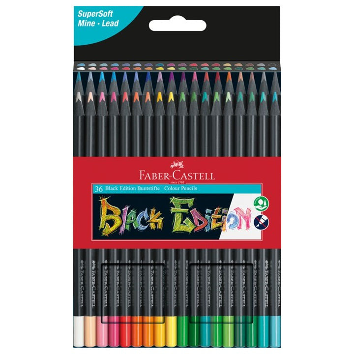 Barevné pastelky Faber-Castell Black Edition
