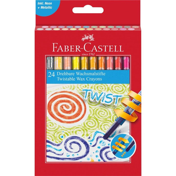 Faber-Castell vysouvací voskovky Twist