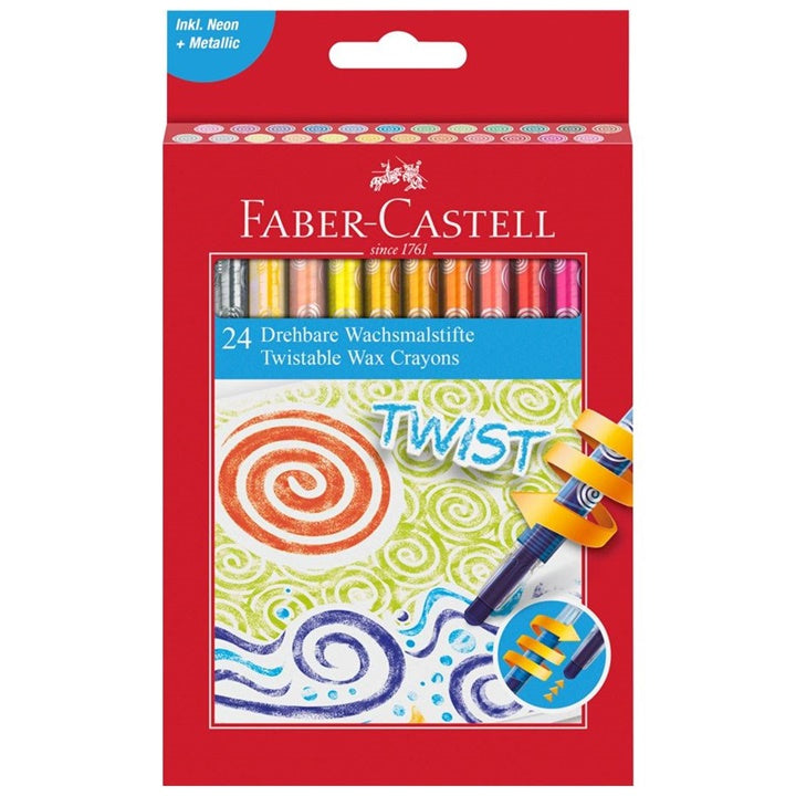 Faber-Castell vysouvací voskovky Twist