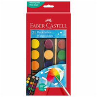 Faber Castell Akvarely 30 mm 21 kusů