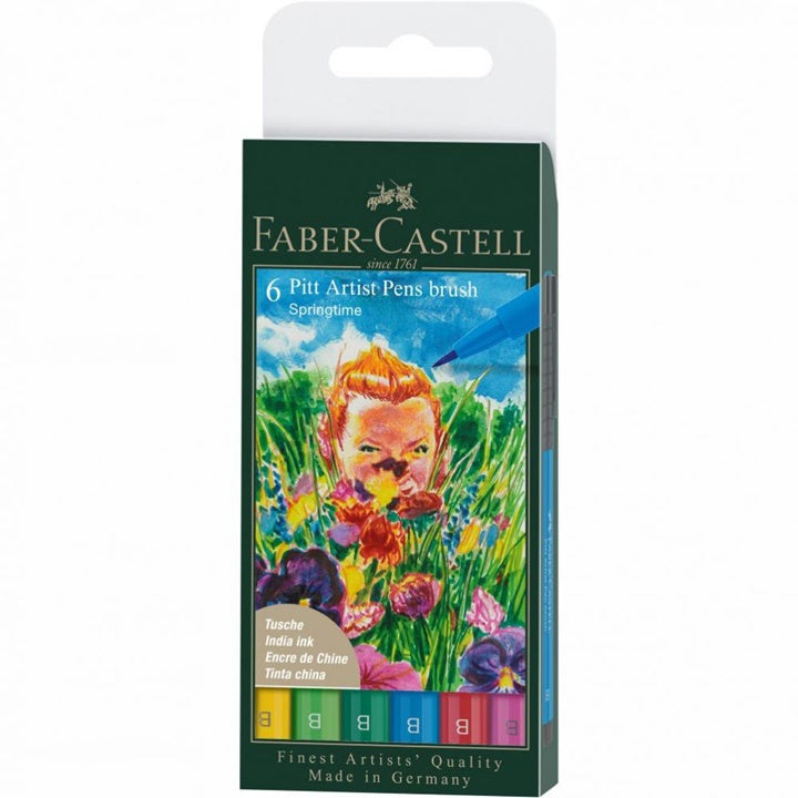 PITT umělecké popisovače brush Jarní set