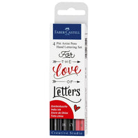 PITT umělecké fixy set Hand Lettering Love