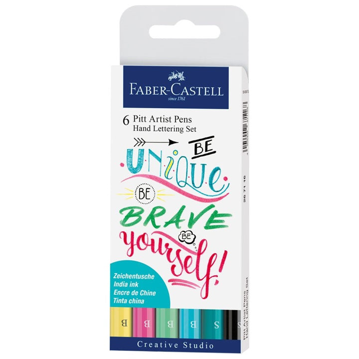 PITT umělecké fixy set Hand Lettering Unique